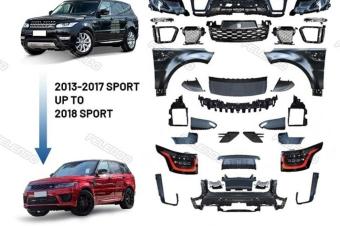 BODY KIT DE CONVERSION FACELIFT RANGE ROVER SPORT DE 2014 A 2021 